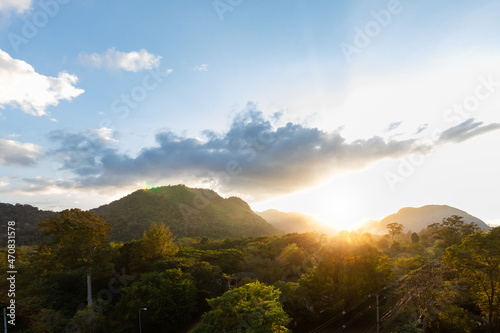 sunshine in morning at mountain © Tony Ruji
