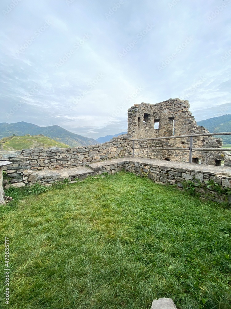 ruins of the castle of st john
