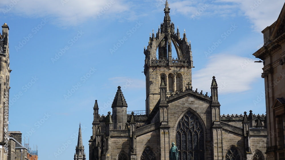 Beautiful Edinburgh Scotland architectures