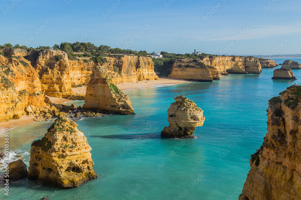 Fototapeta premium beach of Praia da Marinha
