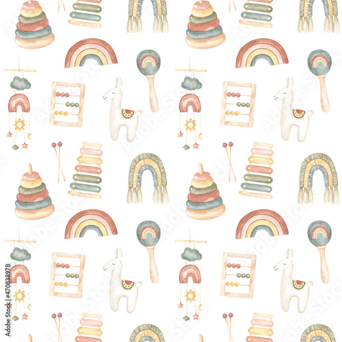 Boho Baby Toys Pattern
