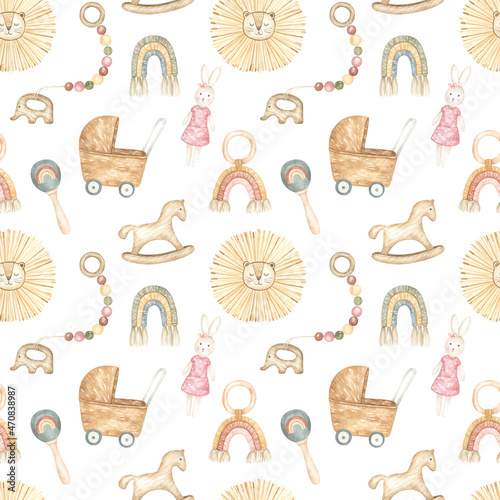 Boho Baby Toys Pattern