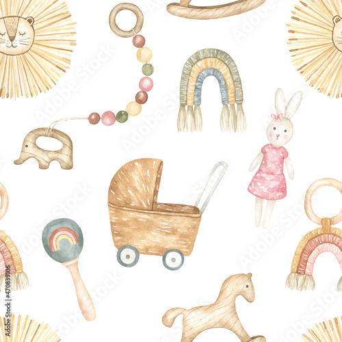 Boho Baby Toys Pattern