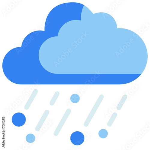 blizzard flat icon