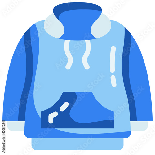 hoodie flat icon