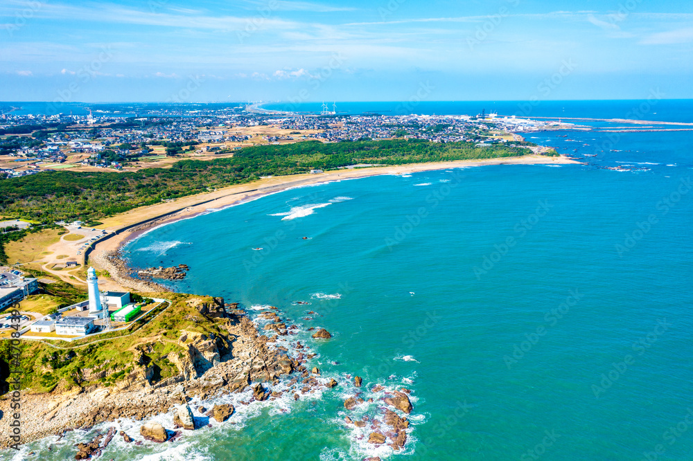 Fototapeta premium 秋の犬吠埼灯台（千葉県銚子市）