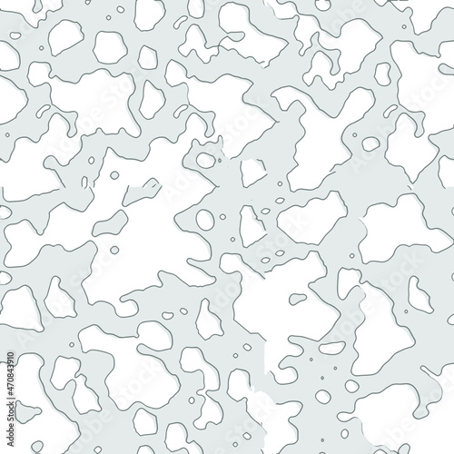 Cow skin pattern texture repeating seamless grey and white monochrome. Fashionable print. Fashion and stylish background for runner carpet, rug, scarf, curtain, pillow, t shirt, template, web design