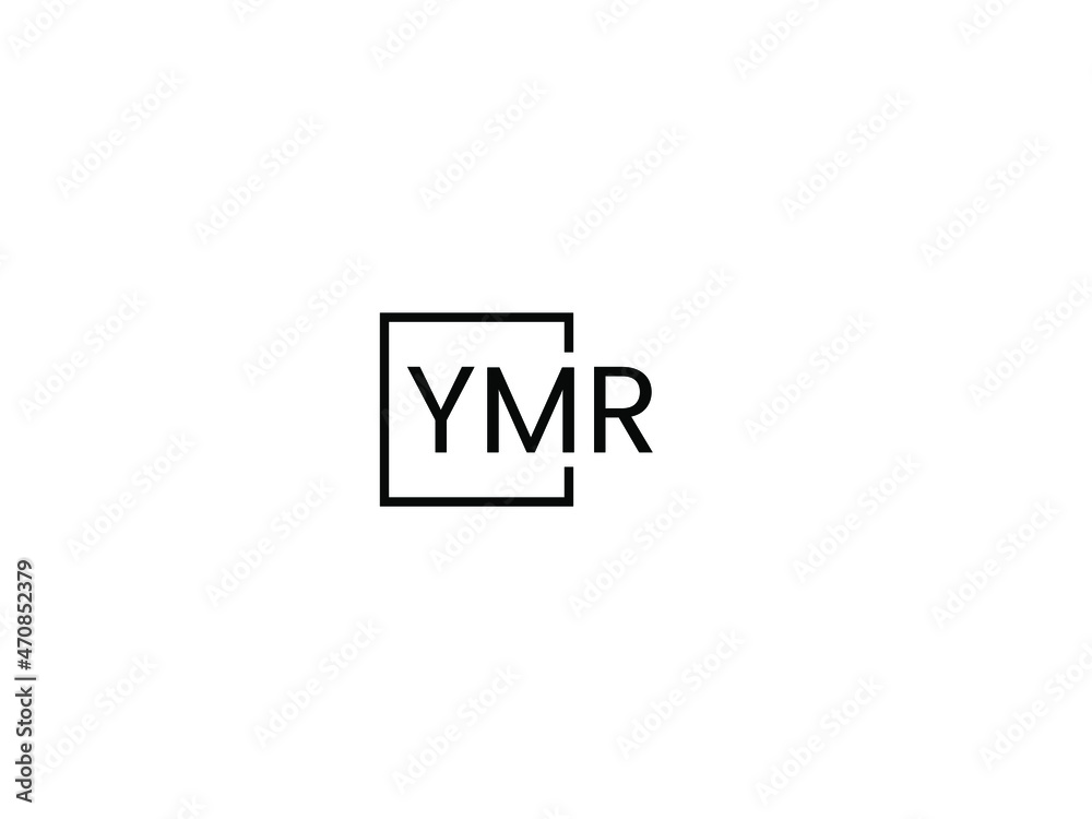 YMR letter initial logo design vector illustration YMR letter initial logo design vector illustration