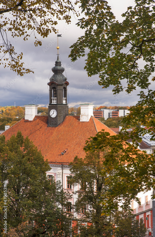 Town hall in Tartu. Estonia