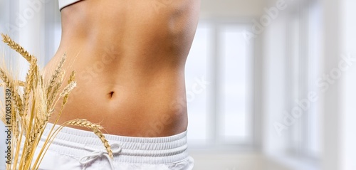 Tableau sur toile Celiac Disease And Gluten Intolerance