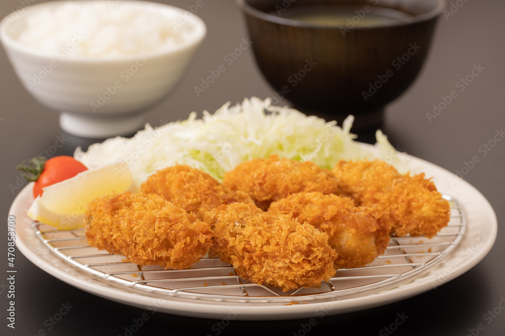 牡蠣フライ定食 牡蠣フライ定食