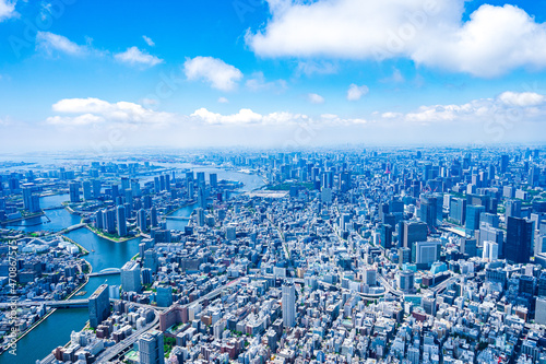 東京ベイエリア・空撮写真