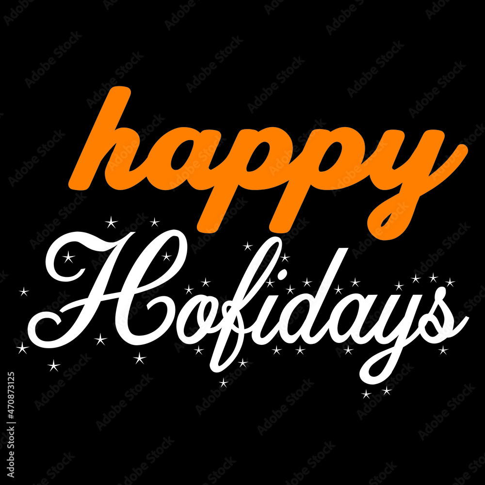 Fototapeta premium Happy holidays
