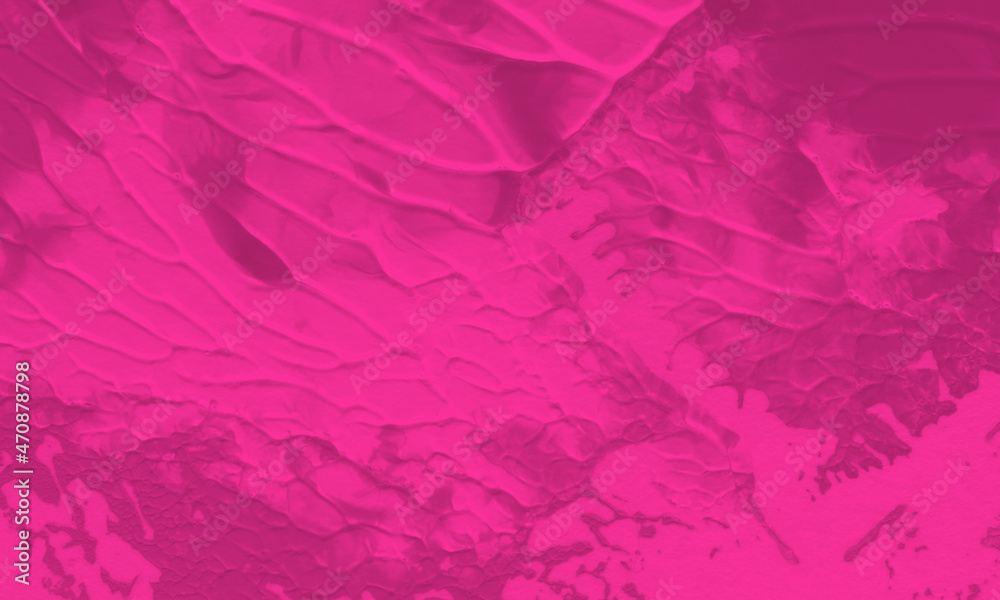 Fototapeta premium An abstract acrylic painting background with magenta color