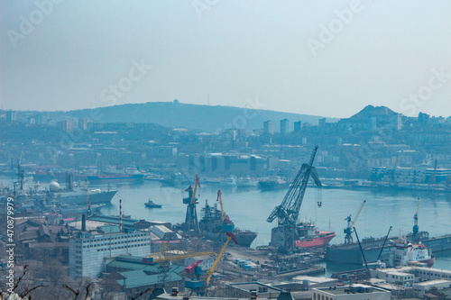 View of the Golden horn Bay.