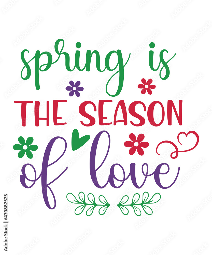Spring Bundle Svg,Spring is Here Svg,Welcome Spring Svg,Living The Spring Life,Spring Svg,Hello Spring Svg
