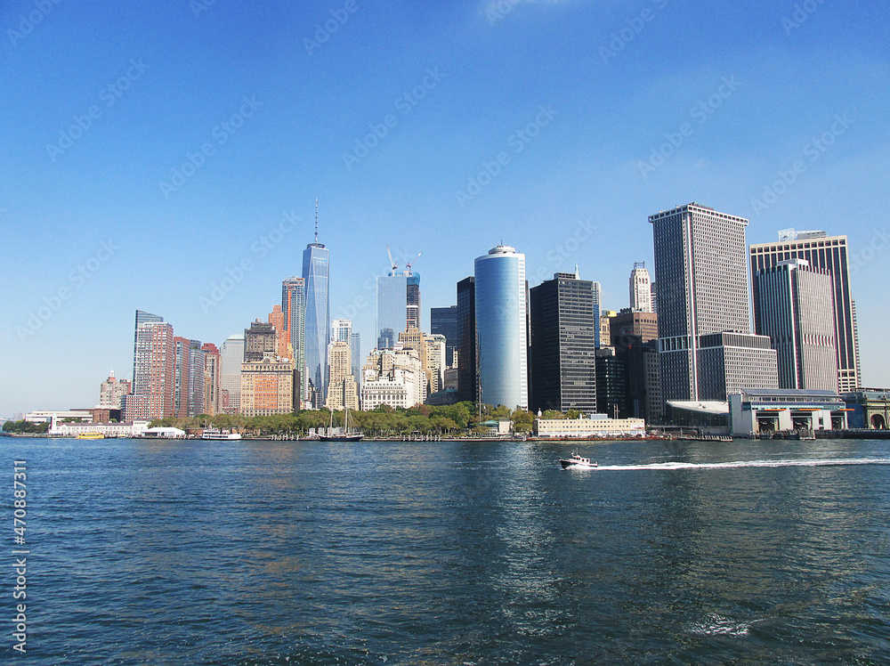 Obraz premium skyline manhattan, nueva york