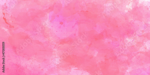 Subtle light pink color ink effect shades gradient on textured paper. Smeared aquarelle painted magenta watercolor canvas for splash design, invitation background, Soft smeared aquarelle painted magen