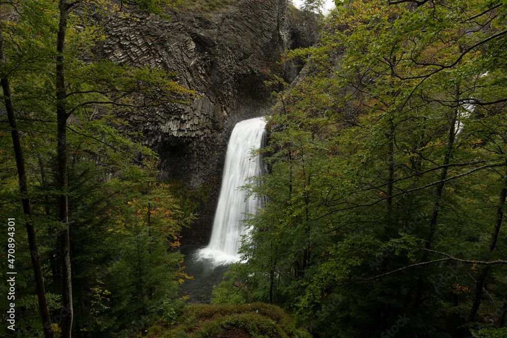 Obraz premium Cascades de Ray Pic, Ardeche, Frankreich