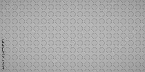 Abstract background with circle holes in gray colors