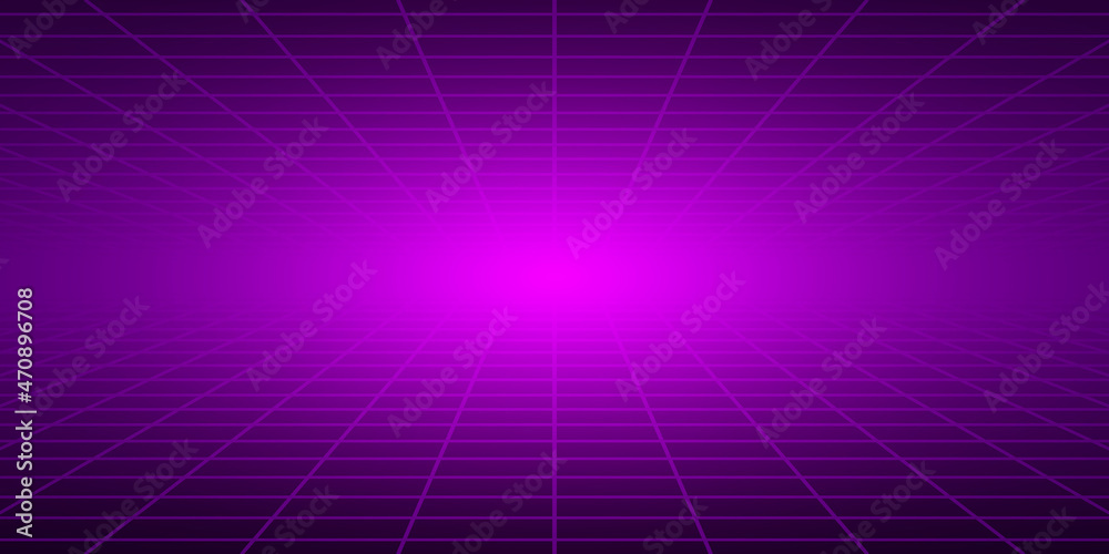 Abstract tiled background with perspective in purple colors Abstract tiled background with perspective in purple colors