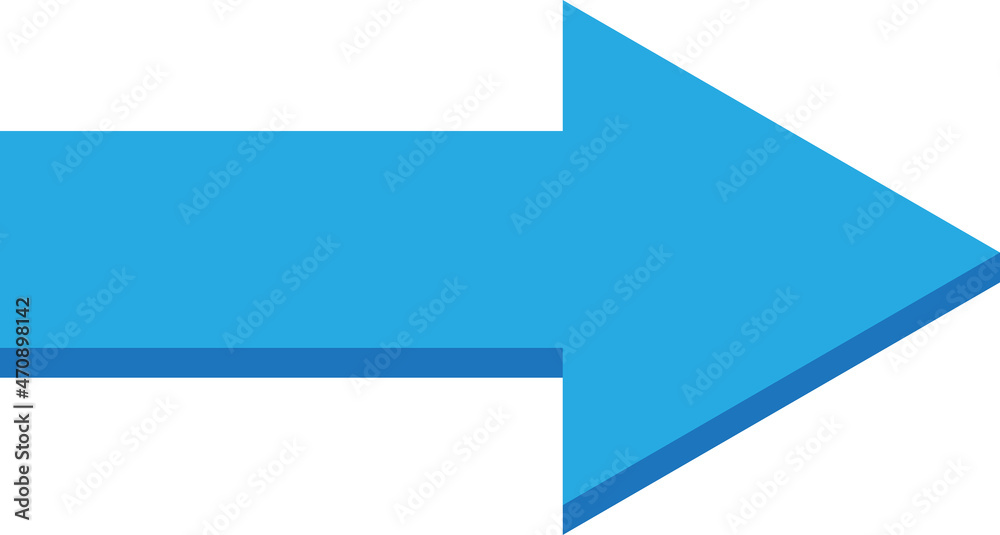 Arrow figure showing way direction symbol vector Arrow figure showing way direction symbol vector