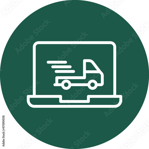 online delivery Vector icon which is suitable for commercial work

