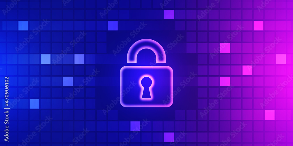 2d illustration Safety concept: Closed Padlock on digital background
2d illustration Safety concept: Closed Padlock on digital background