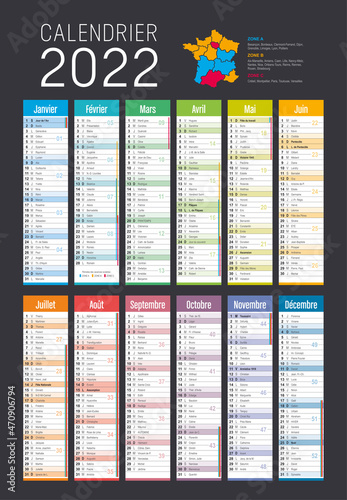 Calendrier 2022 - Recto Verso