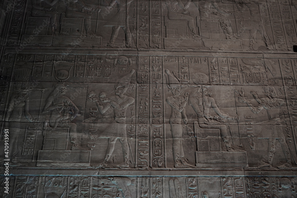 Temple of Philae in Aswan, 2021.