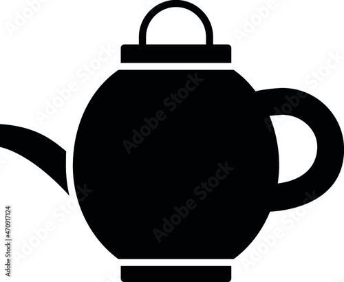 drinks icons kettle and coffee pot