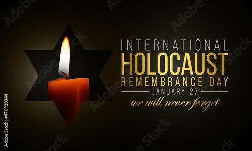 Фотография International Holocaust remembrance day is observed every year on January 27, that commemorates the victims of the Holocaust