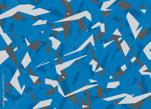 Abstract background with broken glass pattern