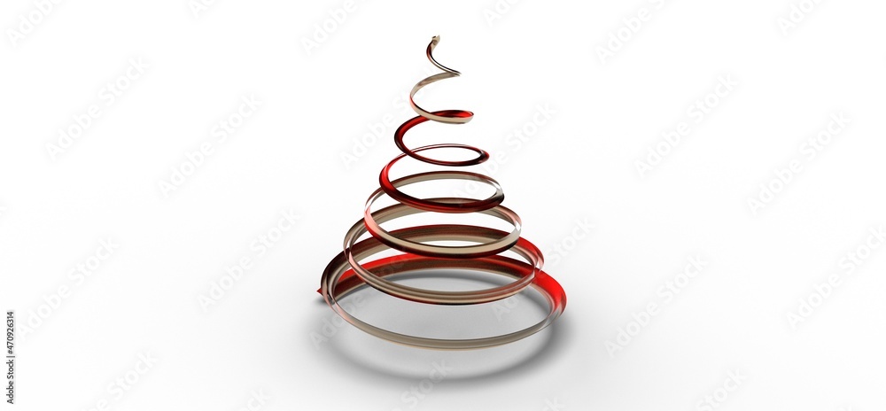 christmas card modern in 3d tree christmas card modern in 3d tree