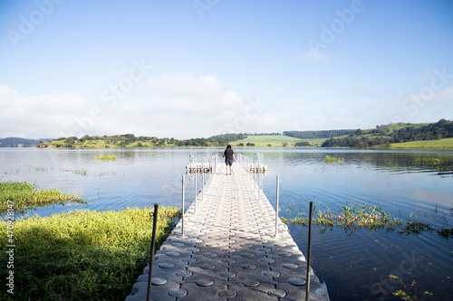 bridge over the river