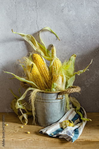 Still Life with corn