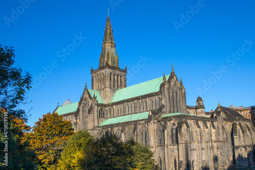 Glasgow Cathedral, or St. Mungos Cathedral in Glasgow, Scotland