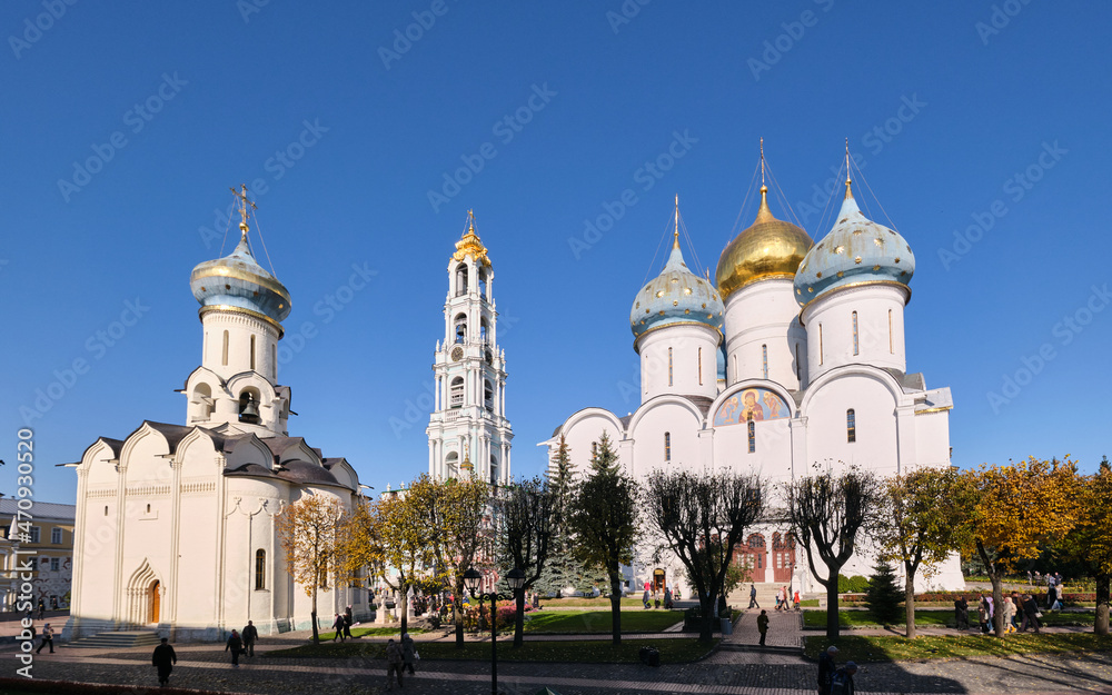 Trinity-Sergius Lavra. Sergiev Posad, Moscow region, Russia