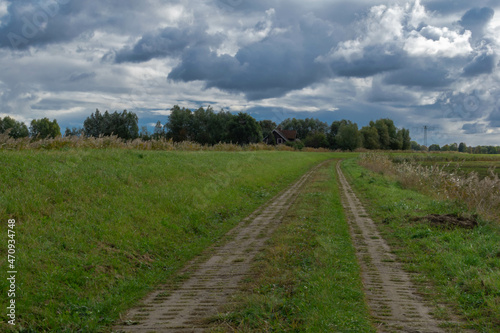 road in the countryside