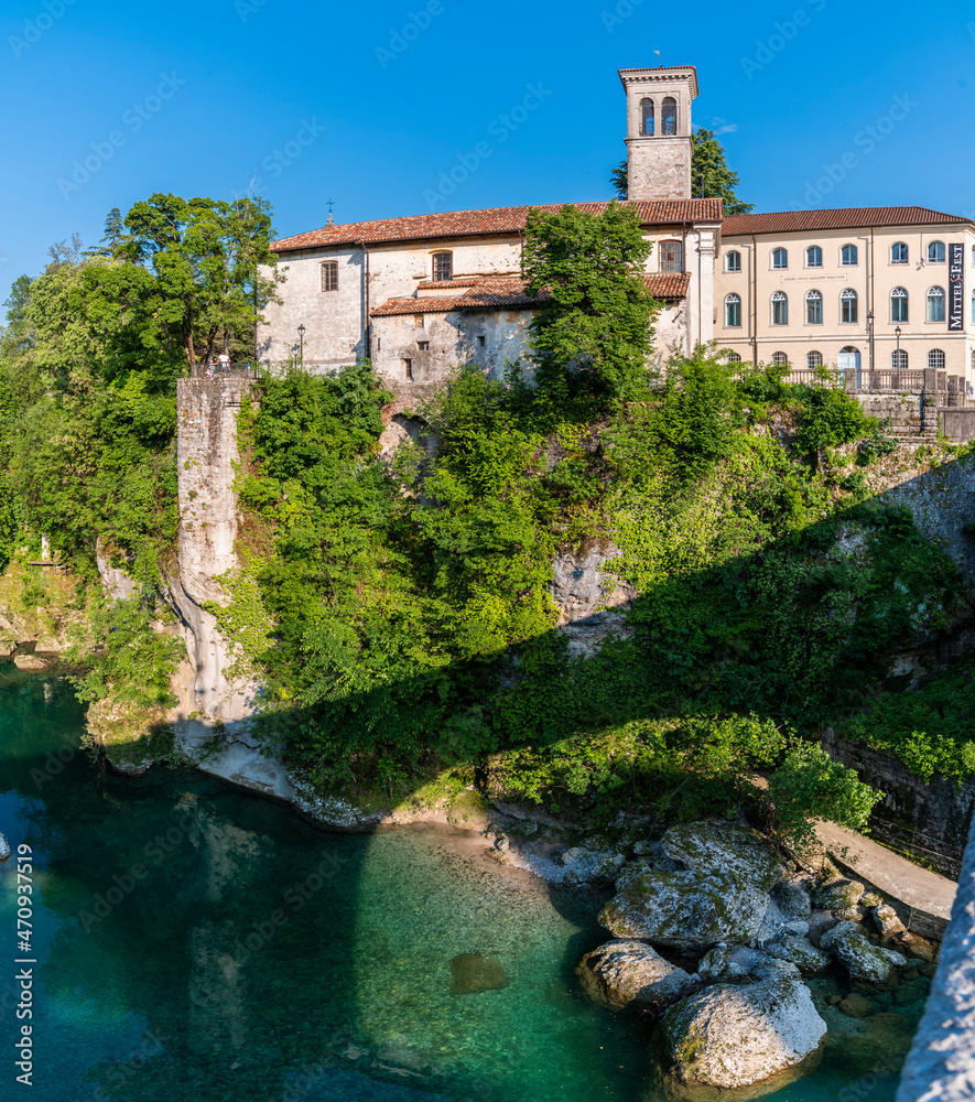 Ancient Lombard historical center of Cividale del Friuli