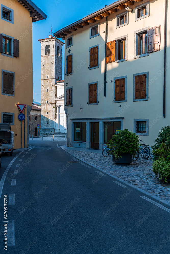 Ancient Lombard historical center of Cividale del Friuli