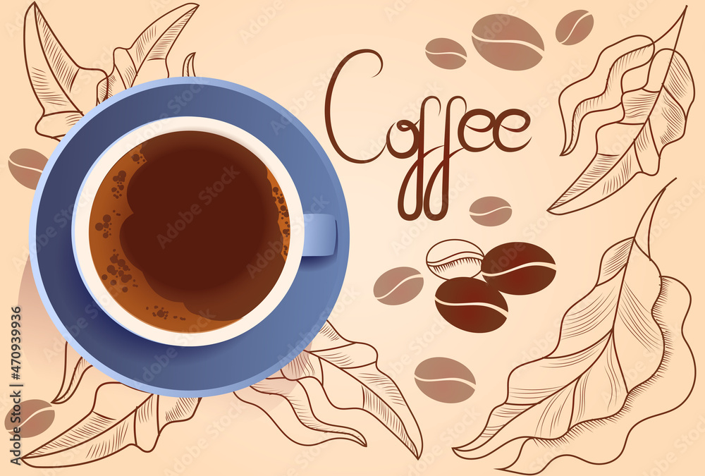 Obraz premium Cup of coffee