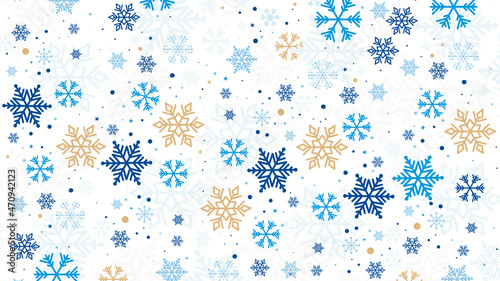 sfondo, natale, fiocchi di neve, nevicata