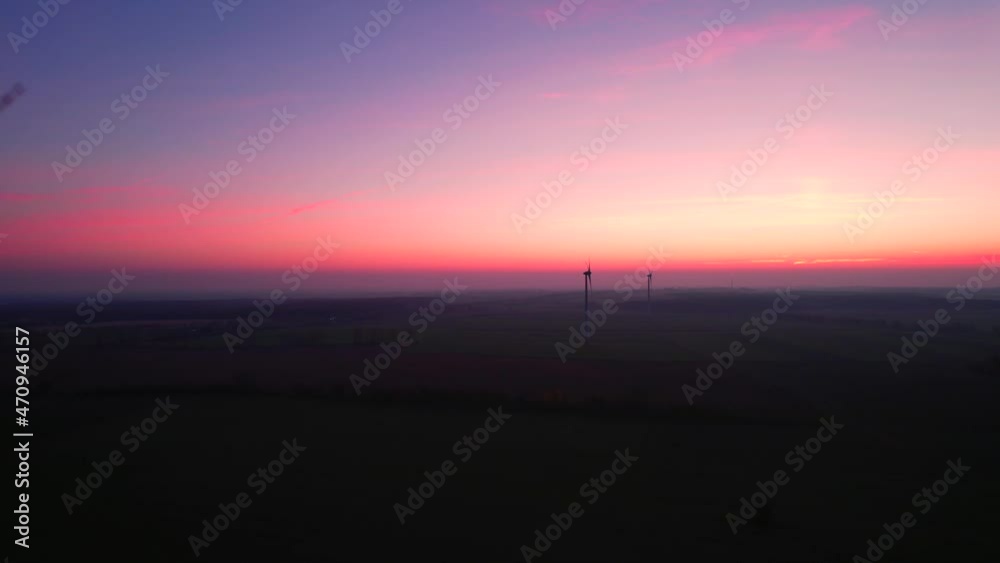 large wind farms sunrise large wind farms sunrise