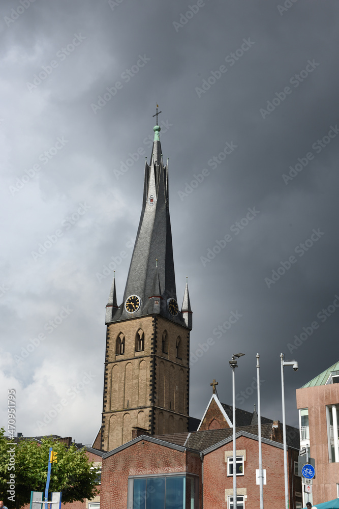 Lambertuskirche in Düsseldorf, Deutschland