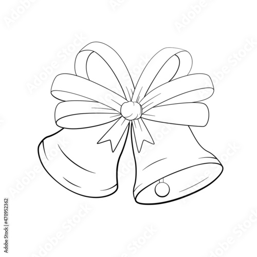 bells with a bow