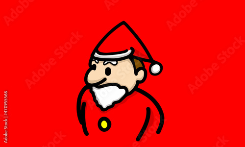 クリスマス サンタクロース Christmas　X'mas プレゼント ベクター イラスト