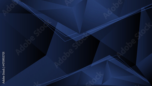 abstract geometric background in dark blue