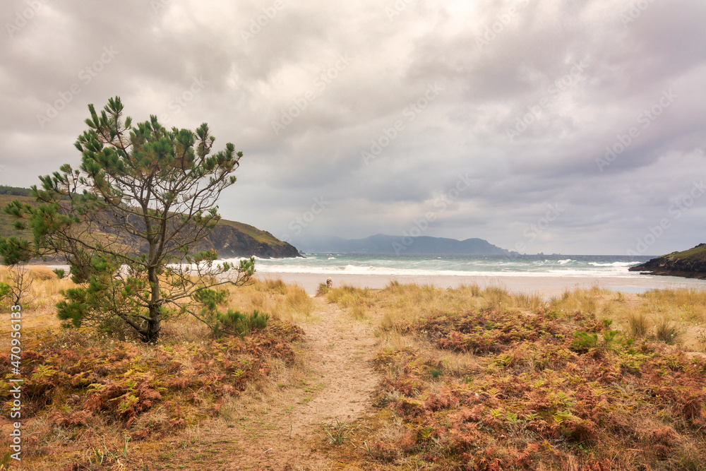 Playa de Esteiro, Mañón, A Coruña, Galicia, España. Playa de Esteiro, Mañón, A Coruña, Galicia, España.