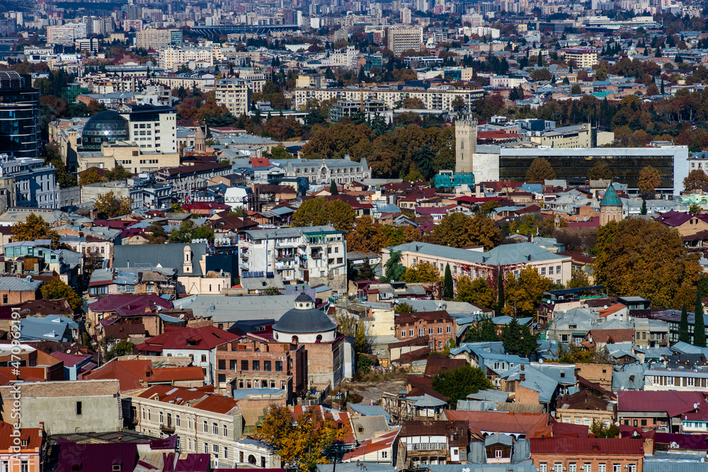 View to the Old Tbilisi 